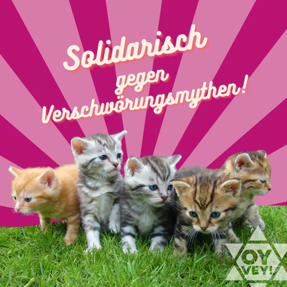 Solidarisch gegen Verschwörungsmythen - SharePic