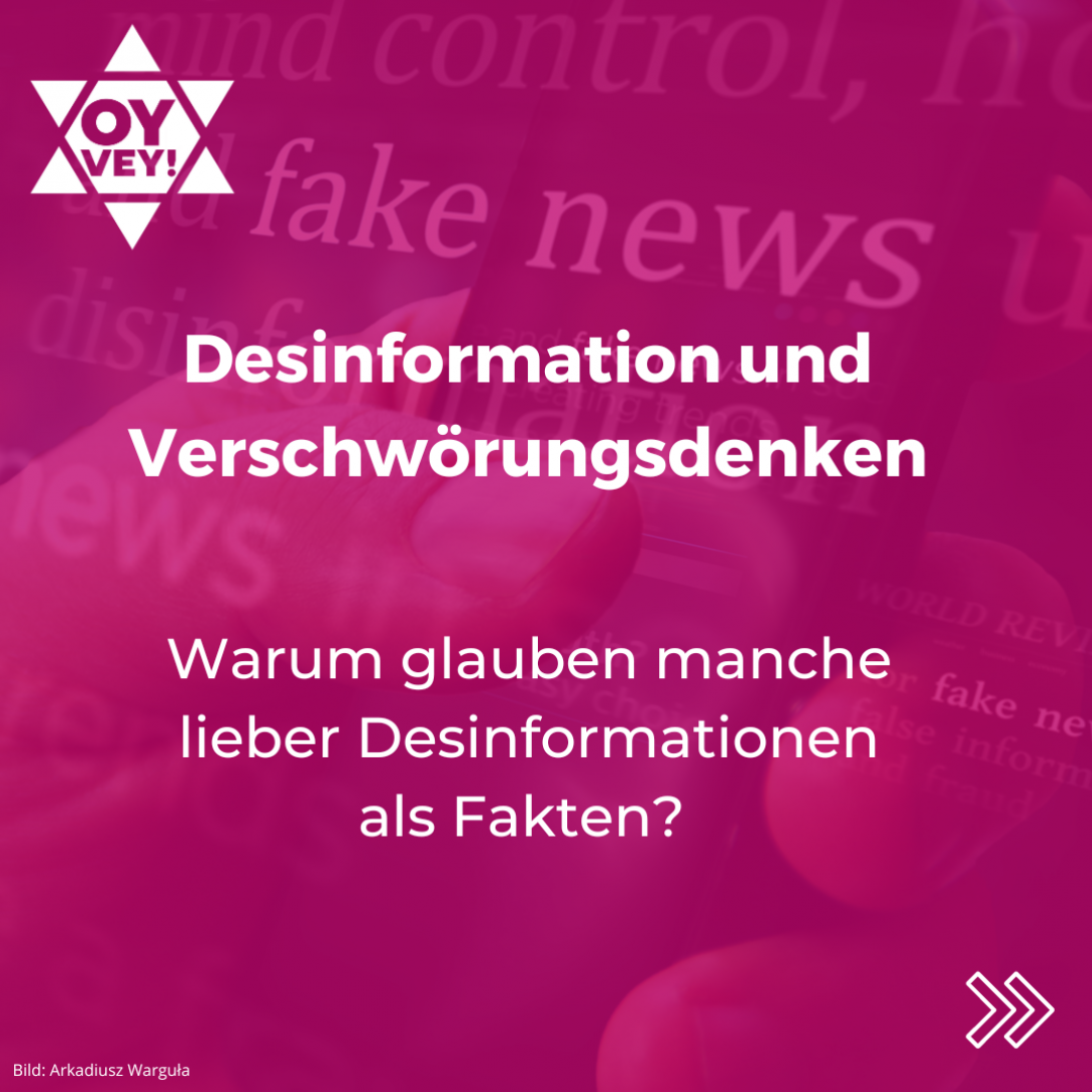 Warum werden Desinformationen so oft geglaubt? Und warum passiert das besonders häufig, wenn es um Israel geht?