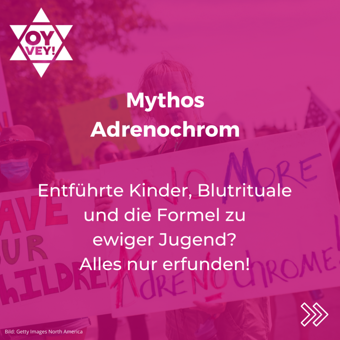 Mythos Adrenochrom. Entführte Kinder, Blutrituale und die Formel zu  ewiger Jugend?  Alles nur erfunden!
