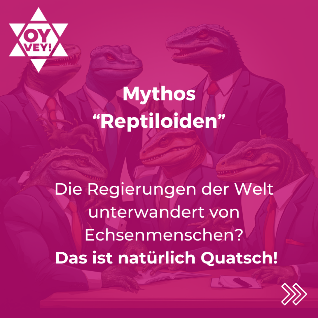 Mythos "Reptiloiden". Die Regierungen der Welt unterwandert von Echsenmenschen? Das ist natürlich Quatsch!