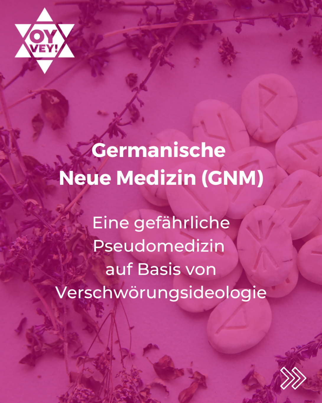 Germanische Neue Medizin (GNM). Eine gefährliche Pseudomedizin auf Basis von Verschwörungsideologie