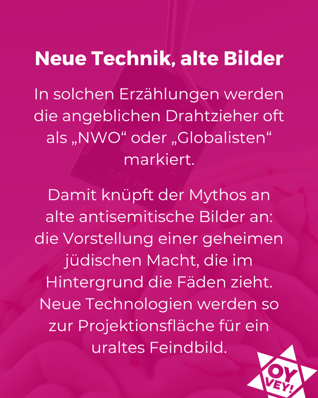 Slide 4 zum Mythos "Mikrochips zur Gedankenkontrolle"